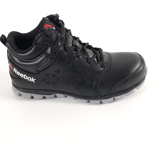 Reebok Sublite Cushion Men's SIZE 6.5M Work Mid RB4144 Composite Toe Work Boot - Picture 2 of 14